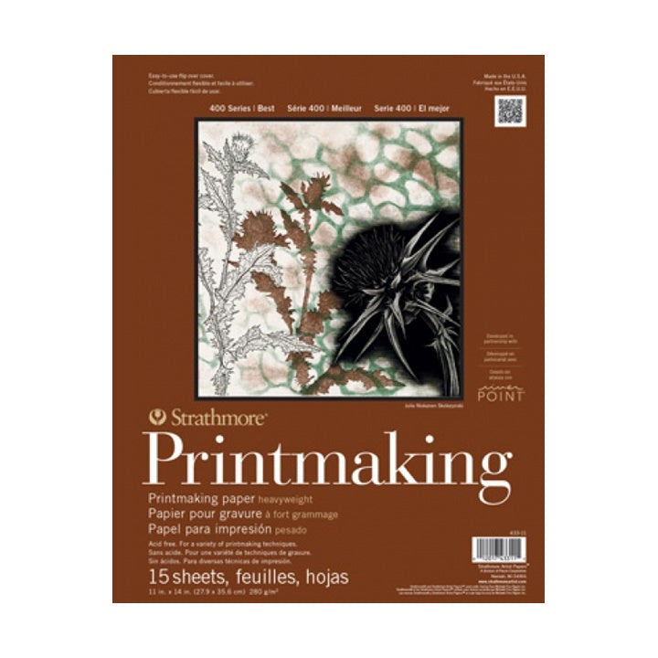 bloc strathmore printmaking 20 coli 20 3 x 25 4 cm ro str4338