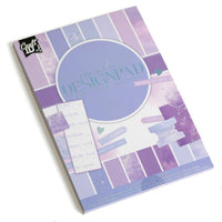 blocul de hartie pentru scrapbooking a5 24 de coli violet ro rmscr100523gep