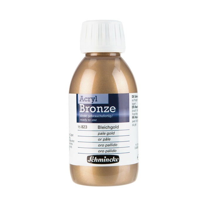 bronz acrilic metalizat acryl bronze schmincke 150 ml diverse culori