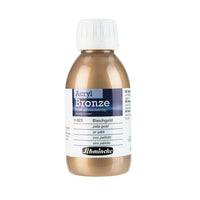 bronz acrilic metalizat acryl bronze schmincke 150 ml diverse culori