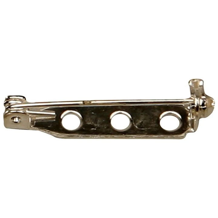 brosa din metal argintiu pachet de 10 ro cch6007