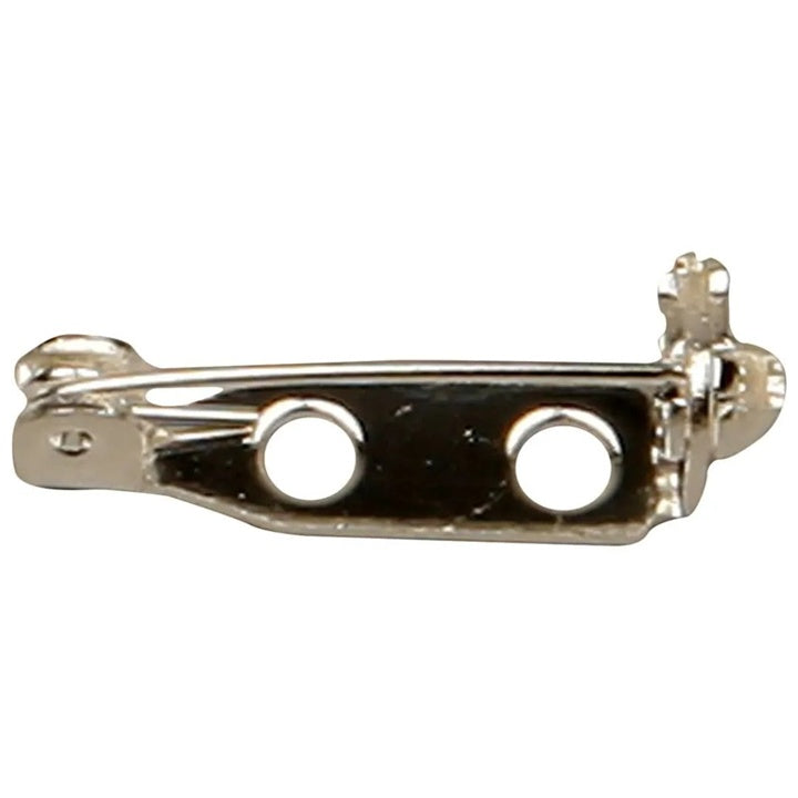 brosa din metal argintiu pachet de 10 ro cch6007