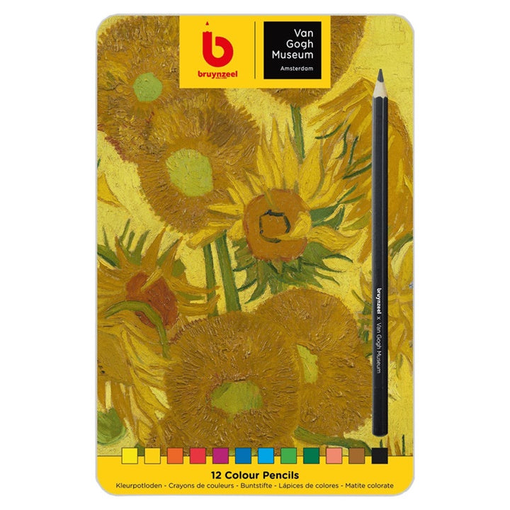 bruynzeel van gogh museum floarea soarelui in staniu 12 buc ro rtl60399006