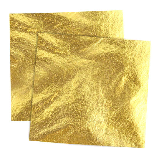 bucati metalice aurite 14x14 cm 100 foi ro rnssheszl2 514x14