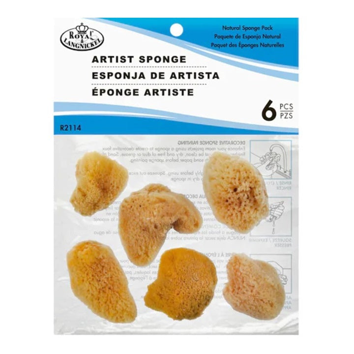 bureti naturali de mare mici royal si langnickel 6 buc ro rlgr2114