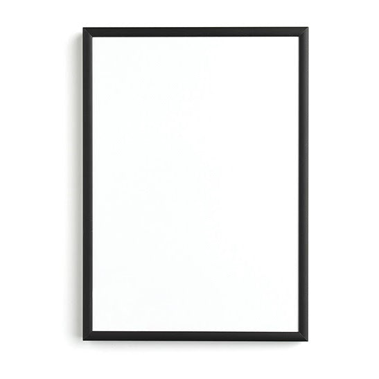 cadru din metal negru cu plexiglas ro rswramblack