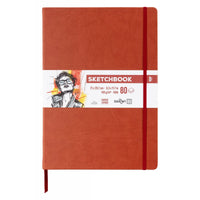 Caiet de schițe DARWI Terracotta A4 140 g 80F
