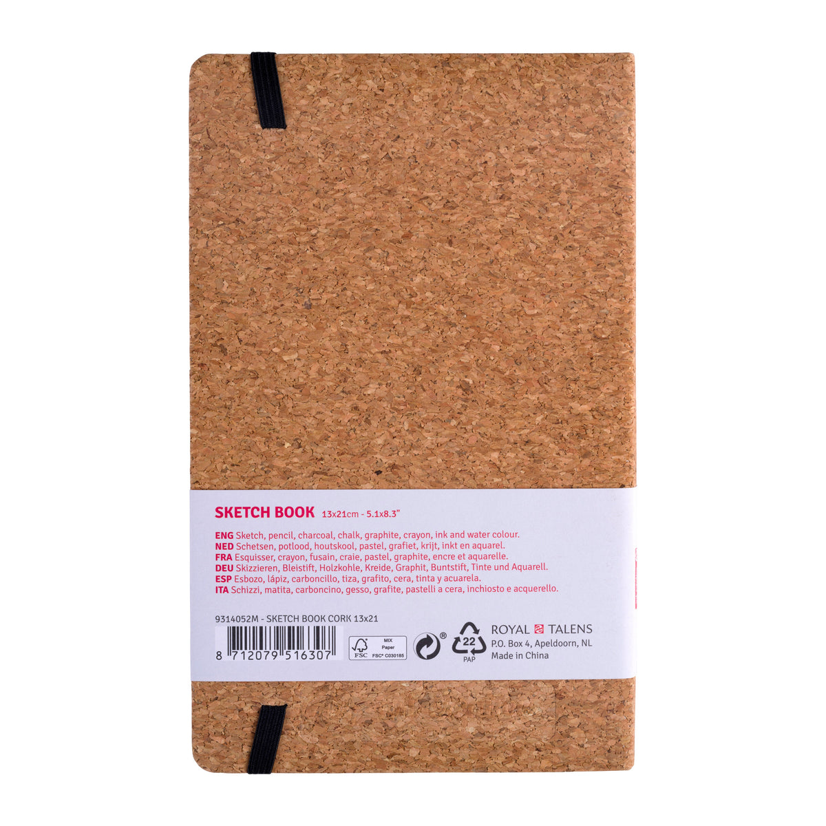 Caiet de schițe TALENS Art Creation 140 g / 80 file, copertă dură 12 – 21 cm
