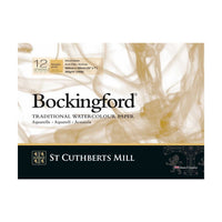 CANSON St Cuthberts Bockingford bloc acuarelă Rough 300 g/m² - 12 file, diverse dimensiuni
