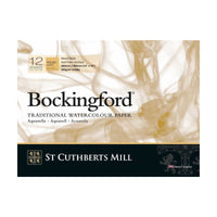 CANSON St Cuthberts Bockingford bloc acuarelă Rough 300 g/m² - 12 file, diverse dimensiuni