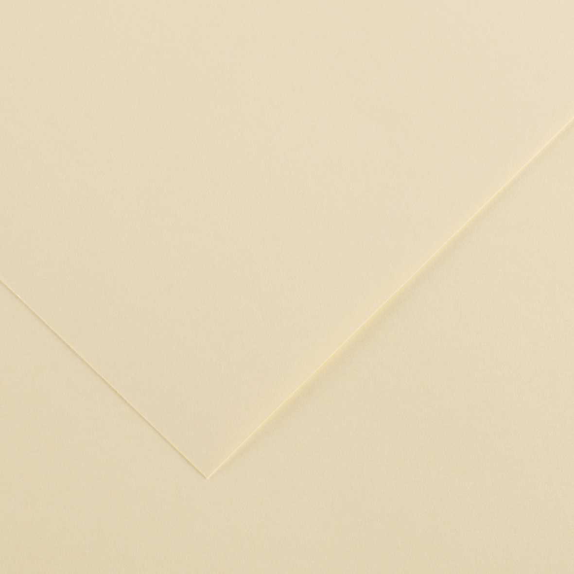 Hârtie colorată CANSON Vivaldi A3 185 g - 50F – Crem 2