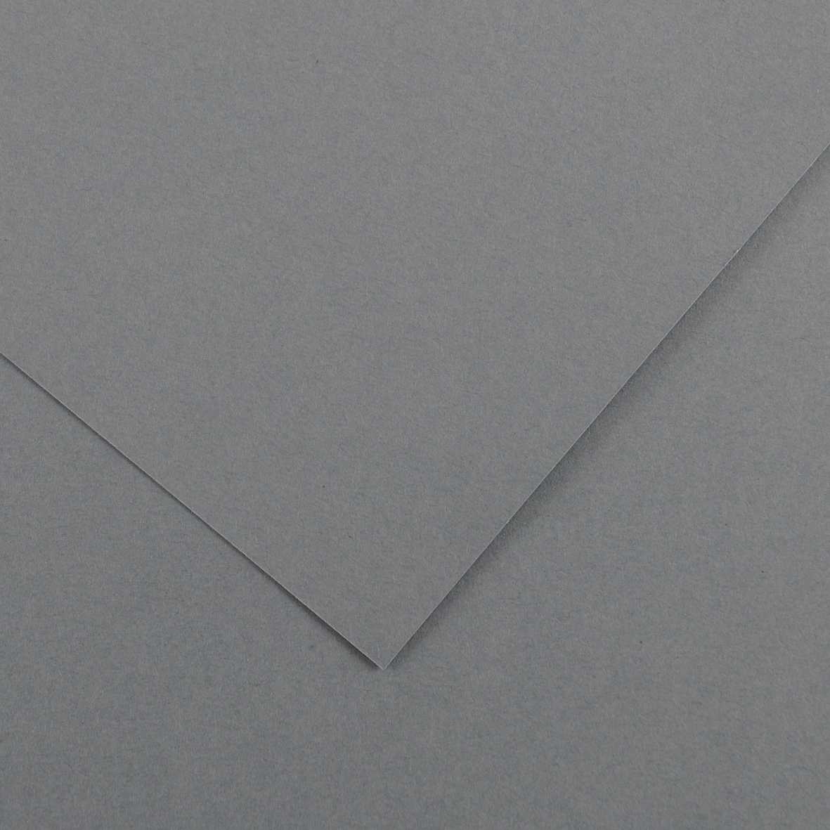 Hârtie colorată CANSON Vivaldi A3 185 g - 50F – Gri Închis 36
