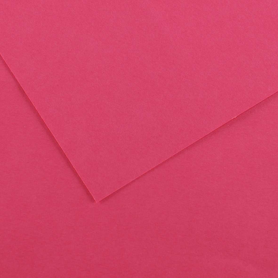 Hârtie colorată CANSON Vivaldi A3 185 g - 50F – Fucsia 11