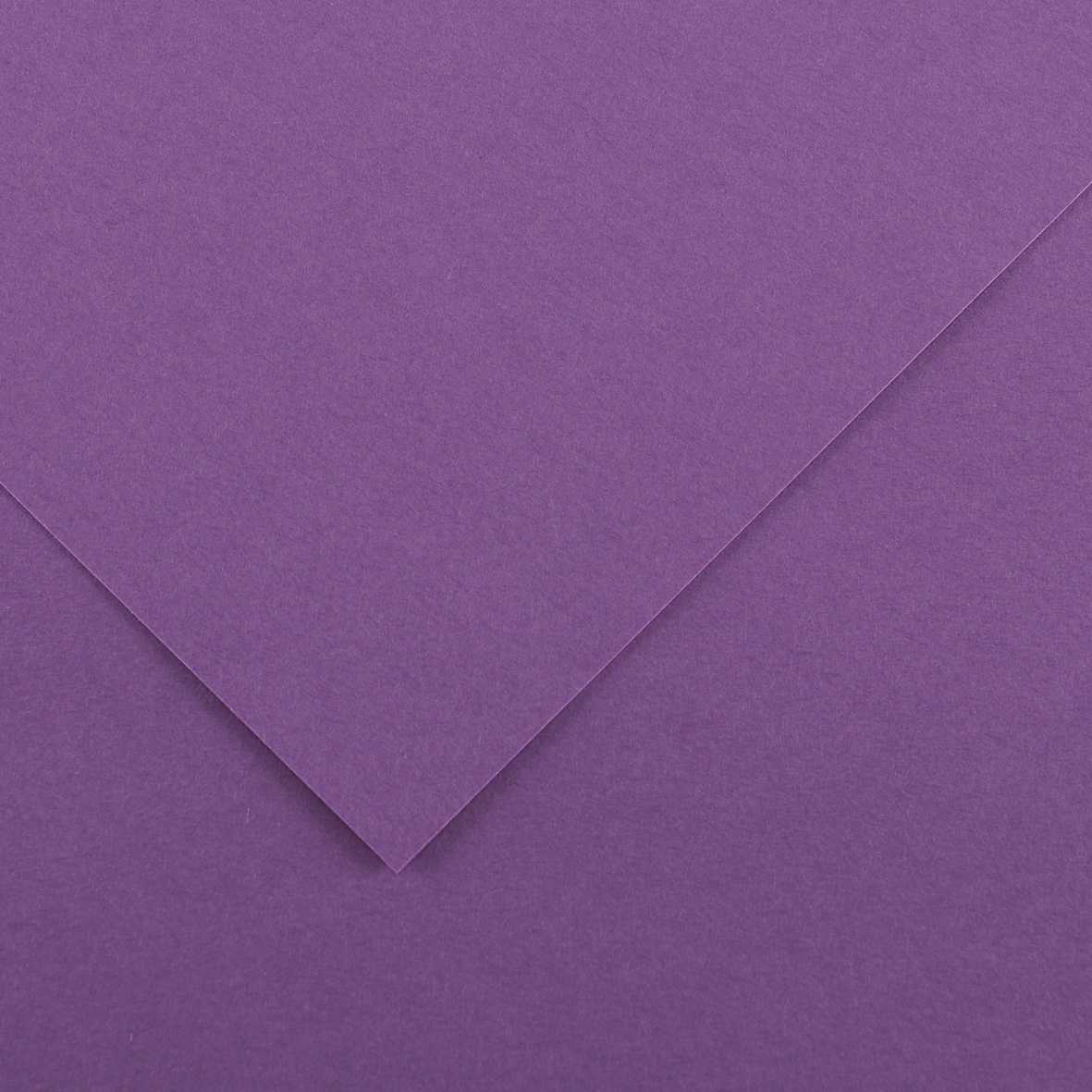 Hârtie colorată CANSON Vivaldi A3 185 g - 50F – Violet 18