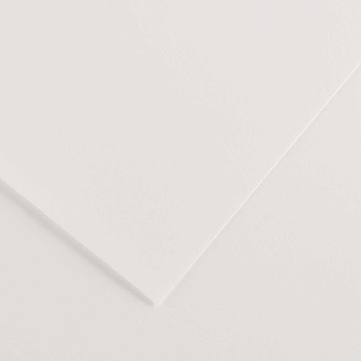 Hârtie colorată CANSON Vivaldi A3 185 g - 50F – Alb 1