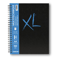 CANSON Canson XL Mix Media bloc lipit 160 g - 120 file, A4