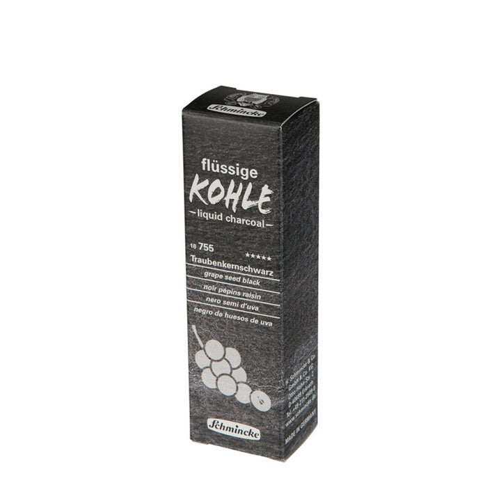 carbune lichid in tub schmincke 35 ml diverse nuanțe de negru