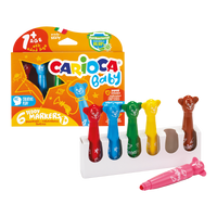 Carioca carioci Baby vârf rotund, culori asortate