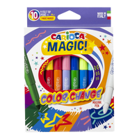 Carioca carioci magice care își schimbă culoarea, 10 buc, culori asortate