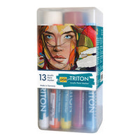 carioci acrilice kreul solo goya triton set de 13 bucati ro krl17900