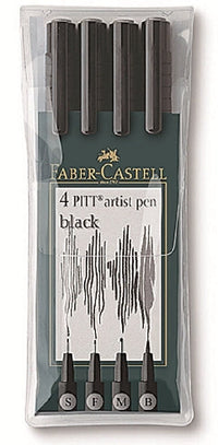 carioci art pen pitt set 4 s f m b ro fbcs4167
