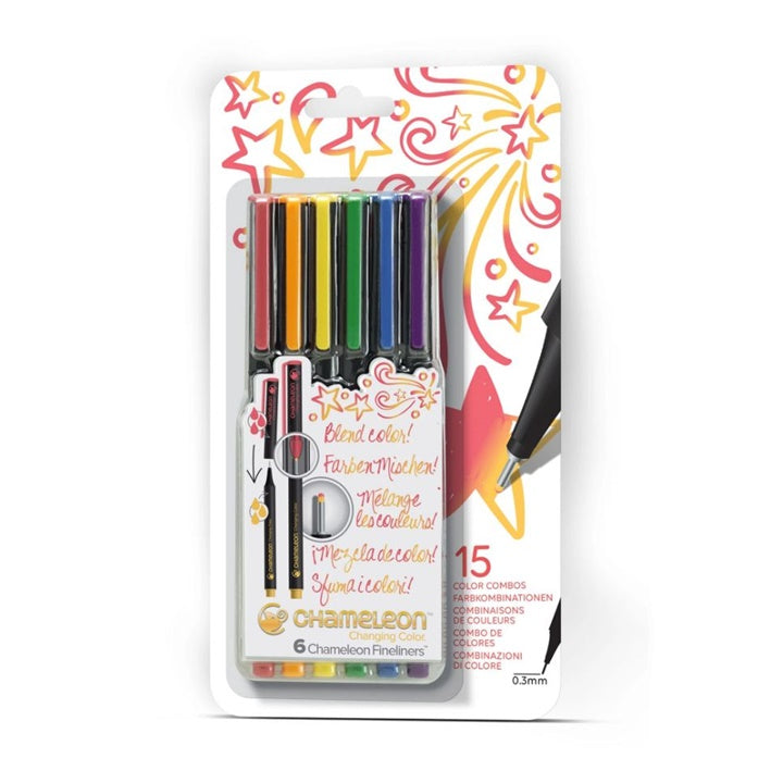 carioci chameleon designer colors 6 buc ro hmdfl0601