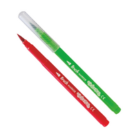 Carioci Colorino Brush cu vârf lung tip pensulă – 10 culori
