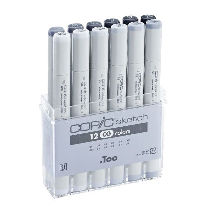 carioci copic sketch cool grey set de 12 produse ro hmdcop21075151
