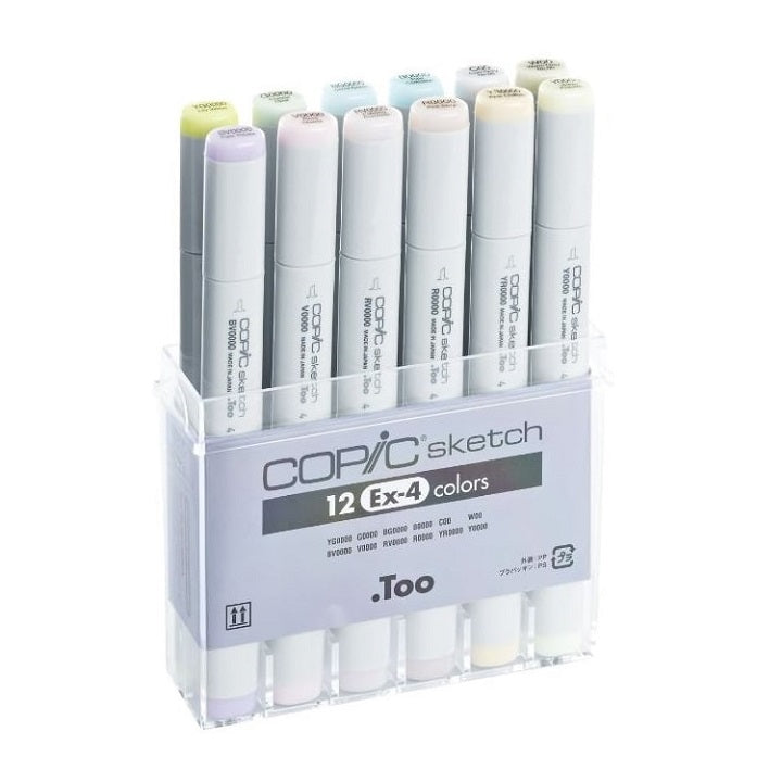 carioci copic sketch ex 4 set de 12 produse ro hmdcop21075412