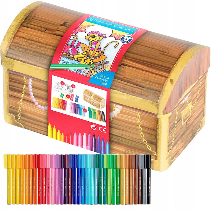 carioci faber castell intr o cutie de 33 de bucati ro fbc155536