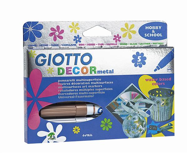 carioci giotto decor metal 5 culori ro gio452900