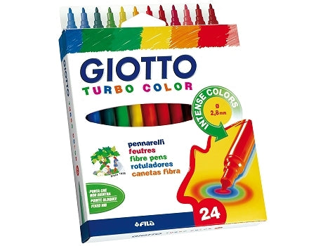 carioci giotto turbo color 24 culori ro gio417000