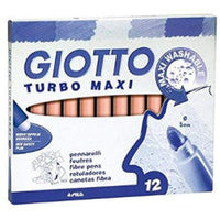 Carioci groase lavabile GIOTTO Turbo Maxi 5 mm – roz culoarea pielii
