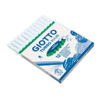 Carioci groase lavabile GIOTTO Turbo Maxi 5 mm – verde iarbă