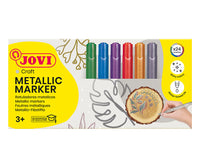 Carioci metalizate JOVI Jovidecor / set 24 buc - 6 culori