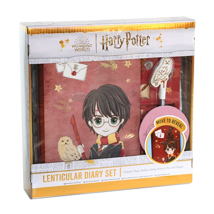 carnet harry potter set cu accesorii 4 buc