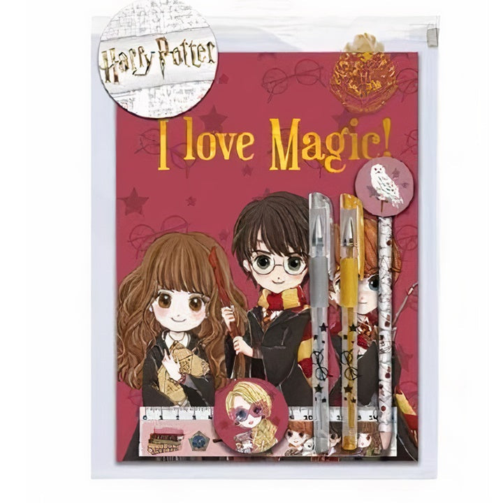 carnet harry potter set cu accesorii 6 buc