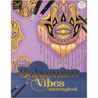 carte de colorat antistres bohemian vibes 20 pagini