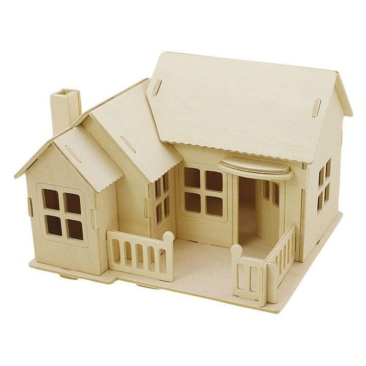 casa din lemn set 3d ro cch57875