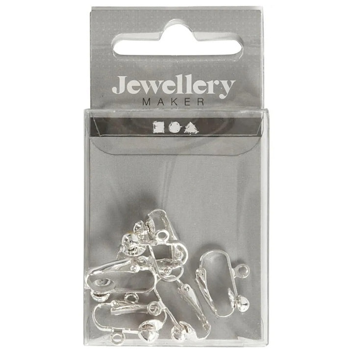 cercei clip on din argint cu semisfera si ochi 6 buc ro cch603170