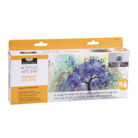 cerneala acrilica royal langnickel culori de baza 6 x 30 ml ro rlgink set2