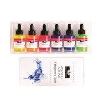 cerneala acrilica royal langnickel culori neon 6 x 30 ml ro rlgink set1