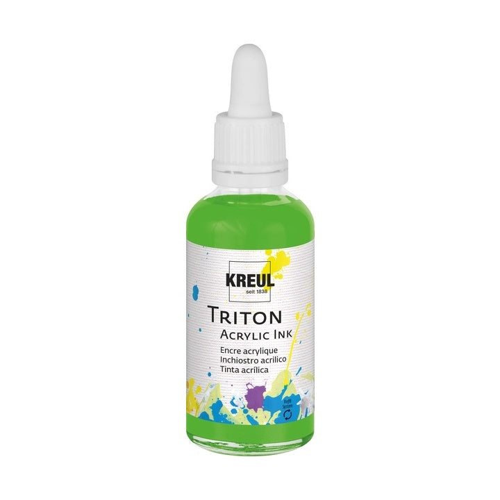 Cerneală acrilică Triton 40 ml - KREUL - galben verde