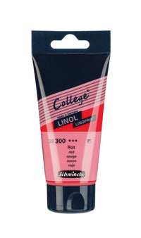 Cerneală pentru linogravură Schmincke College Linol 75 ml – 300 Roșu