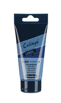 Cerneală pentru linogravură Schmincke College Linol 75 ml – 450 Albastru închis