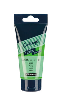 Cerneală pentru linogravură Schmincke College Linol 75 ml – 550 Verde