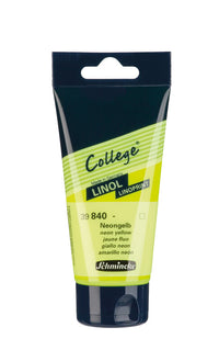 Cerneală pentru linogravură Schmincke College Linol 75 ml – 840 Galben neon