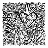 CERNIT textură polimerică 90x90 mm - Inimi