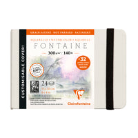 Clairefontaine Fontaine caiet pentru acuarelă HP 300 g 24F copertă cartonată
