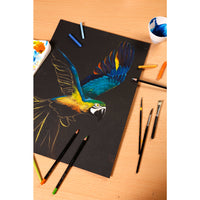 Clairefontaine Paint'On Mix Media bloc 250 g 20file lipit Black